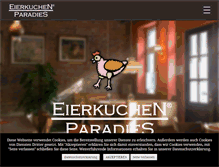 Tablet Screenshot of eierkuchen-paradies.de